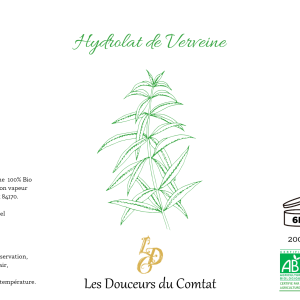 HYDROLAT VERVEINE BIO 100% Vaucluse